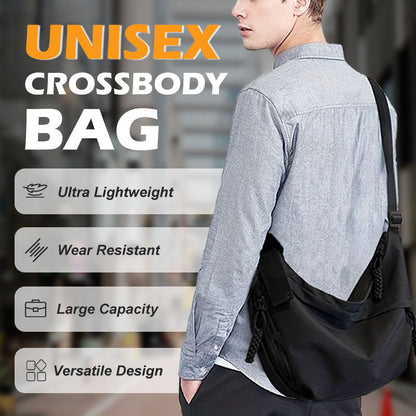 🔥Vårförsäljning 50% rabatt🔥Unisex Crossbody-väska med stor kapacitet