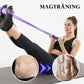 21 Fitness-motståndsband-4 rör Pedal Ankle Puller