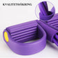 21 Fitness-motståndsband-4 rör Pedal Ankle Puller