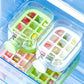 🧊Het sommarförsäljning🧊Hushållssilikon Livsmedelsgodkänd Press Ice Compartment, Ice Box Cups