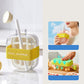 🧊Het sommarförsäljning🧊Hushållssilikon Livsmedelsgodkänd Press Ice Compartment, Ice Box Cups