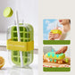 🧊Het sommarförsäljning🧊Hushållssilikon Livsmedelsgodkänd Press Ice Compartment, Ice Box Cups